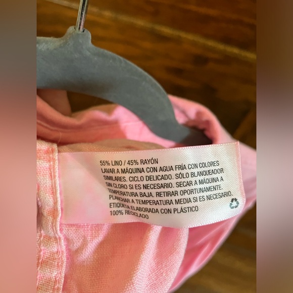 Universal threads bright pink classic button down in size XXL - Picture 5 of 5